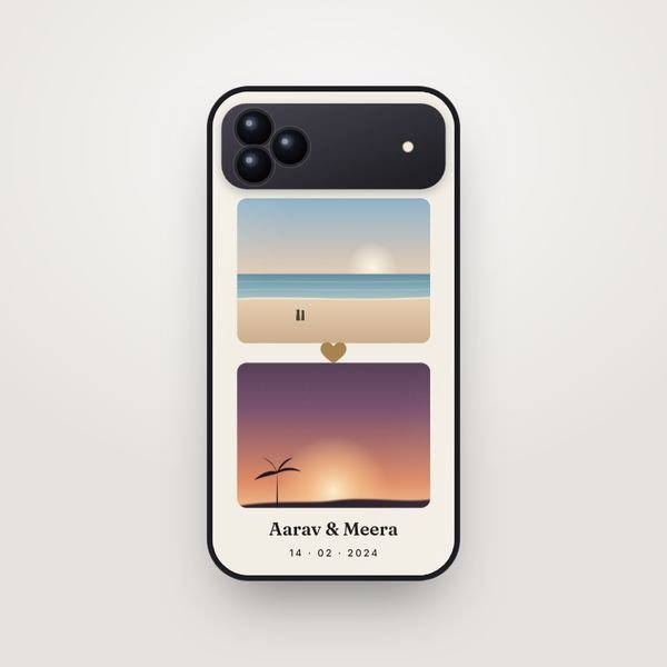 Couple Photo Case for Apple iPhone 17 Pro