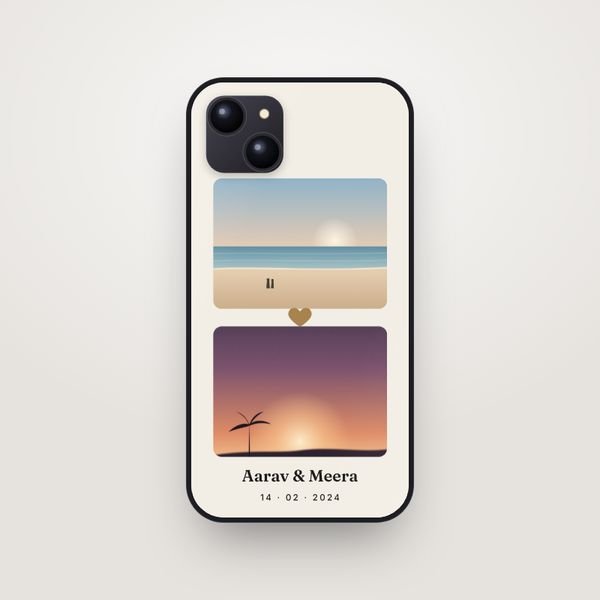 Couple Photo Case for Apple iPhone 13