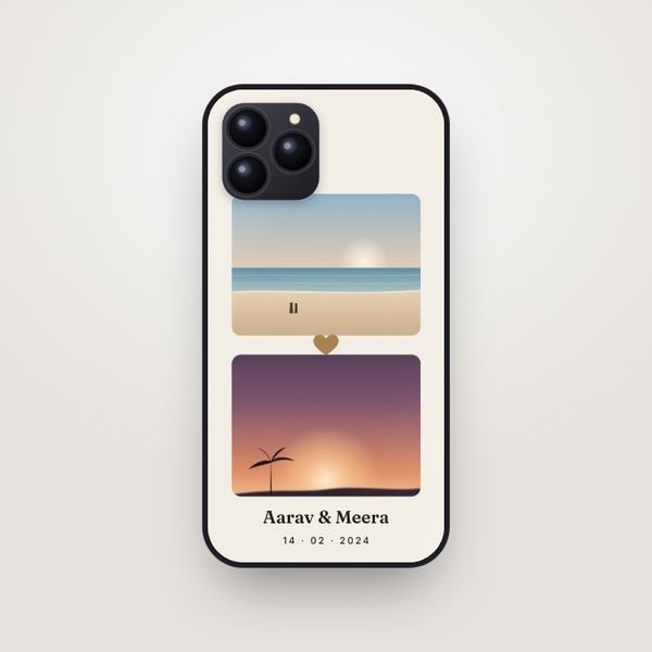 Couple Photo Case