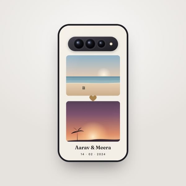Couple Photo Case