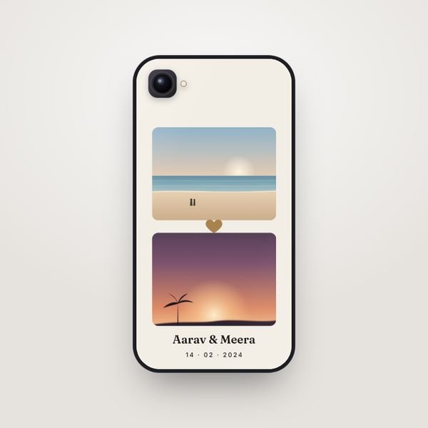Couple Photo Case for Google Pixel 9a