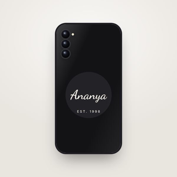 Custom Name Case for Samsung Galaxy M05