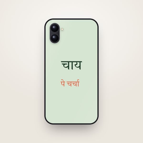 Hinglish Typography Case for Apple iPhone 16 Plus