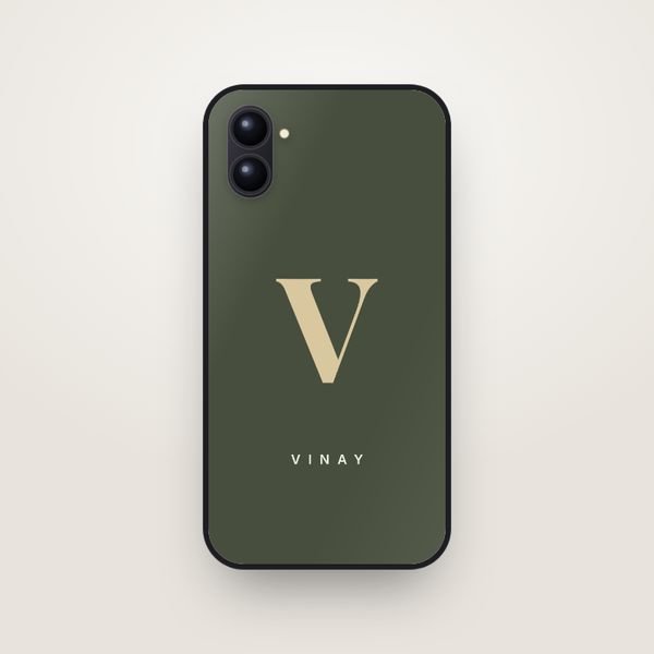 Initial & Monogram Case for Apple iPhone 16 Plus