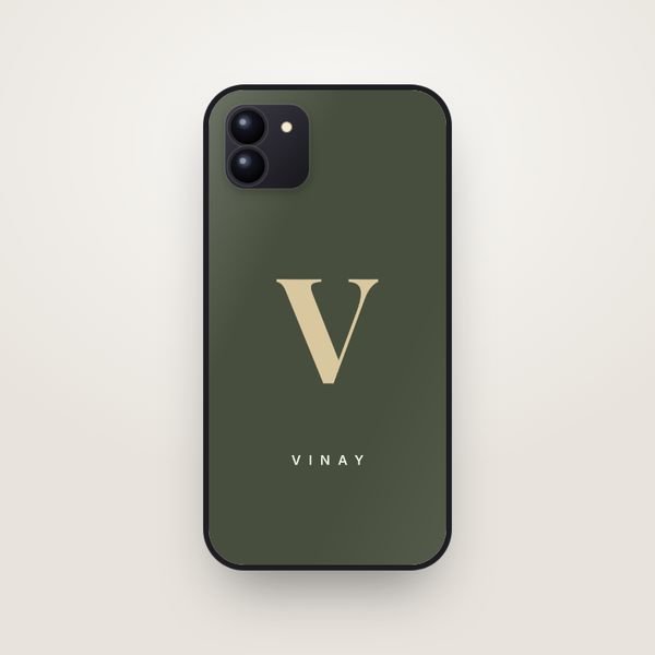 Initial & Monogram Case for Apple iPhone 11