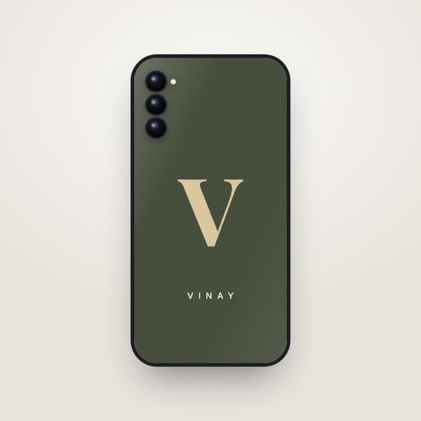 Initial & Monogram Case for Samsung Galaxy M05