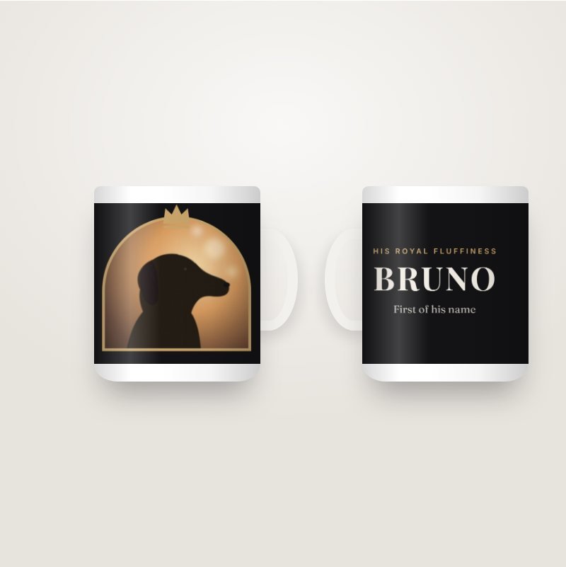 Royal Pet Portrait Mug